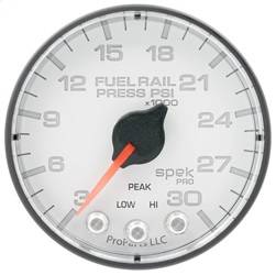 AutoMeter - AutoMeter P321128 Spek-Pro Fuel Rail Pressure Gauge - Image 1