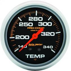 AutoMeter - AutoMeter 5435 Pro-Comp Liquid-Filled Mechanical Water Temperature Gauge - Image 1
