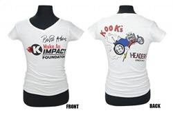 Kooks Custom Headers - Kooks Custom Headers TS-100650-03 Papa Kook Foundation Womens T-Shirt - Image 1