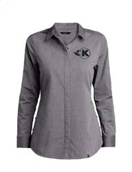 Kooks Custom Headers - Kooks Custom Headers TS-100655-00 Womens Button Down Shirt - Image 1