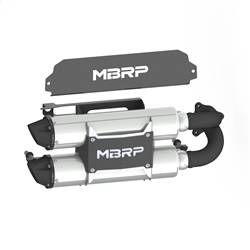 MBRP Exhaust - MBRP Exhaust AT-9524PT Performance Series Dual Muffler - Image 1