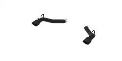 MBRP Exhaust - MBRP Exhaust S7019BLK Armor BLK Axle Back Exhaust System - Image 1