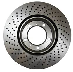 EBC Brakes - EBC Brakes RK7250XD Cross Drilled Rotor - Image 1