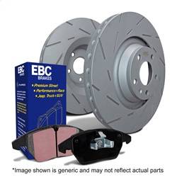 EBC Brakes - EBC Brakes S2KF1033 S2 Kits Greenstuff 2000 and USR Rotors - Image 1