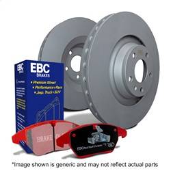 EBC Brakes - EBC Brakes S12KF1784 S12 Kits Redstuff and RK Rotors - Image 1