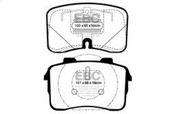 EBC Brakes - EBC Brakes DP4883R Yellowstuff Street And Track Brake Pads - Image 1