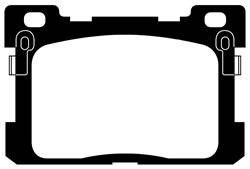 EBC Brakes - EBC Brakes DP23077 Greenstuff 2000 Series Sport Brake Pads - Image 1