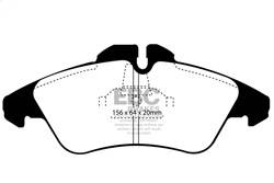 EBC Brakes - EBC Brakes DP61071 6000 Series Greenstuff Truck/SUV Brakes Disc Pads - Image 1