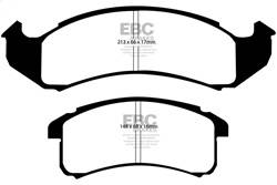 EBC Brakes - EBC Brakes DP61142 6000 Series Greenstuff Truck/SUV Brakes Disc Pads - Image 1