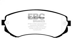 EBC Brakes - EBC Brakes DP41279R Yellowstuff Street And Track Brake Pads - Image 1