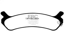 EBC Brakes - EBC Brakes UD538 Ultimax OEM Replacement Brake Pads - Image 1