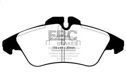 EBC Brakes - EBC Brakes DP61071/2 6000 Series Greenstuff Truck/SUV Brakes Disc Pads - Image 1