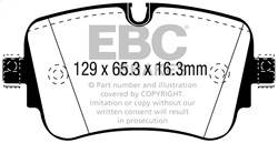 EBC Brakes - EBC Brakes DP42299R Yellowstuff Street And Track Brake Pads - Image 1