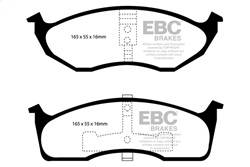 EBC Brakes - EBC Brakes DP41623R Yellowstuff Street And Track Brake Pads - Image 1