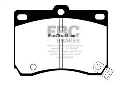 EBC Brakes - EBC Brakes DP4824R Yellowstuff Street And Track Brake Pads - Image 1