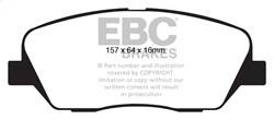 EBC Brakes - EBC Brakes DP41844R Yellowstuff Street And Track Brake Pads - Image 1