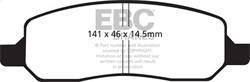 EBC Brakes - EBC Brakes DP41770R Yellowstuff Street And Track Brake Pads - Image 1