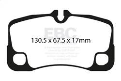 EBC Brakes - EBC Brakes DP41930R Yellowstuff Street And Track Brake Pads - Image 1