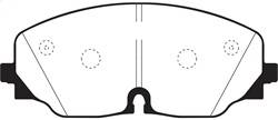 EBC Brakes - EBC Brakes DP43087R Yellowstuff Street And Track Brake Pads - Image 1