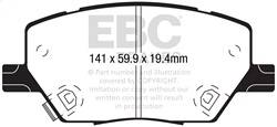 EBC Brakes - EBC Brakes DP42239R Yellowstuff Street And Track Brake Pads - Image 1