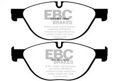 EBC Brakes - EBC Brakes DP42019R Yellowstuff Street And Track Brake Pads - Image 1