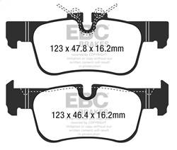 EBC Brakes - EBC Brakes DP42235R Yellowstuff Street And Track Brake Pads - Image 1