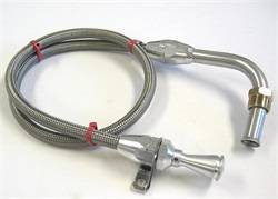 Lokar - Lokar TD-30C4FMPAN36 Hi-Tech Flexible Braided Transmission Dipstick - Image 1