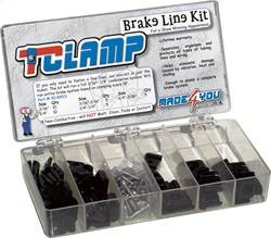 Lokar - Lokar 30-890-11 T Clamp Brake Line Kit - Image 1