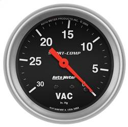 AutoMeter - AutoMeter 3484 Sport-Comp Mechanical Vacuum Gauge - Image 1