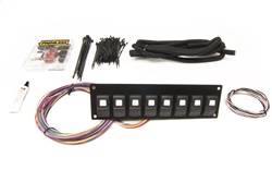 Painless Wiring - Painless Wiring 58101 Track Rocker 8-Switch Panel - Image 1