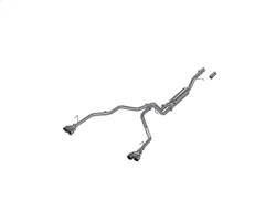 MBRP Exhaust - MBRP Exhaust S5057AL Armor Lite Cat Back Performance Exhaust System - Image 1