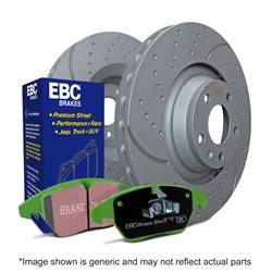 EBC Brakes - EBC Brakes S3KF1267 S3 Kits Greenstuff 6000 and GD Rotors Truck/SUV - Image 1