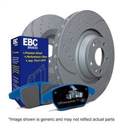 EBC Brakes - EBC Brakes S6KR1147 S6 Kits Bluestuff and GD Rotors - Image 1