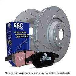 EBC Brakes - EBC Brakes S2KF1571 S2 Kits Greenstuff 2000 and USR Rotors - Image 1