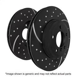 EBC Brakes - EBC Brakes GD1007 3GD Series Sport Slotted Rotor Set - Image 1