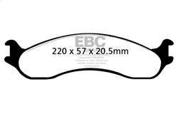 EBC Brakes - EBC Brakes DP41266R Yellowstuff Street And Track Brake Pads - Image 1