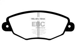 EBC Brakes - EBC Brakes DP41322R Yellowstuff Street And Track Brake Pads - Image 1