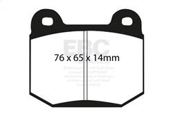 EBC Brakes - EBC Brakes DP41538R Yellowstuff Street And Track Brake Pads - Image 1