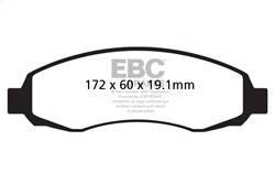 EBC Brakes - EBC Brakes DP41647R Yellowstuff Street And Track Brake Pads - Image 1