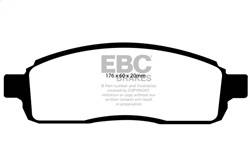 EBC Brakes - EBC Brakes DP41696/2R Yellowstuff Street And Track Brake Pads - Image 1