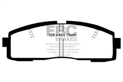 EBC Brakes - EBC Brakes DP4608/2R Yellowstuff Street And Track Brake Pads - Image 1