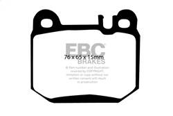 EBC Brakes - EBC Brakes DP41395R Yellowstuff Street And Track Brake Pads - Image 1