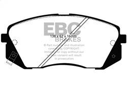 EBC Brakes - EBC Brakes DP41809R Yellowstuff Street And Track Brake Pads - Image 1