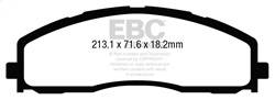 EBC Brakes - EBC Brakes DP43015R Yellowstuff Street And Track Brake Pads - Image 1