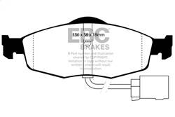 EBC Brakes - EBC Brakes DP4955R Yellowstuff Street And Track Brake Pads - Image 1