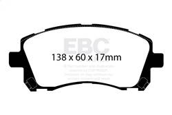 EBC Brakes - EBC Brakes UD721 Ultimax OEM Replacement Brake Pads - Image 1