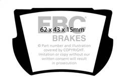 EBC Brakes - EBC Brakes UD065 Ultimax OEM Replacement Brake Pads - Image 1