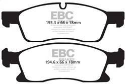 EBC Brakes - EBC Brakes UD1455 Ultimax OEM Replacement Brake Pads - Image 1