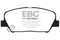 EBC Brakes - EBC Brakes DP31856C Redstuff Ceramic Low Dust Brake Pads - Image 1