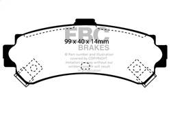 EBC Brakes - EBC Brakes DP31067C Redstuff Ceramic Low Dust Brake Pads - Image 1